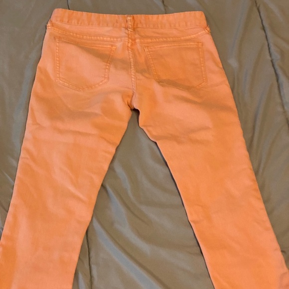 Free People Millennium Peach Pink Skinny Denim Jeans Women's Size 27 - Picture 7 of 9